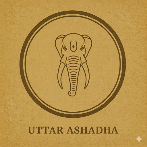 Uttara Ashadha Nakshatra symbol