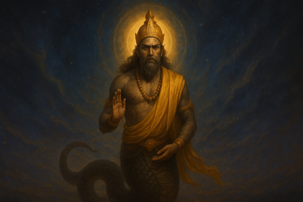 Graphic representing Ketu